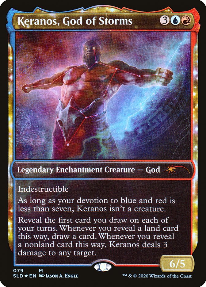 Keranos, God of Storms [Secret Lair Drop Series] | Jomio and Rueliete's Cards and Comics