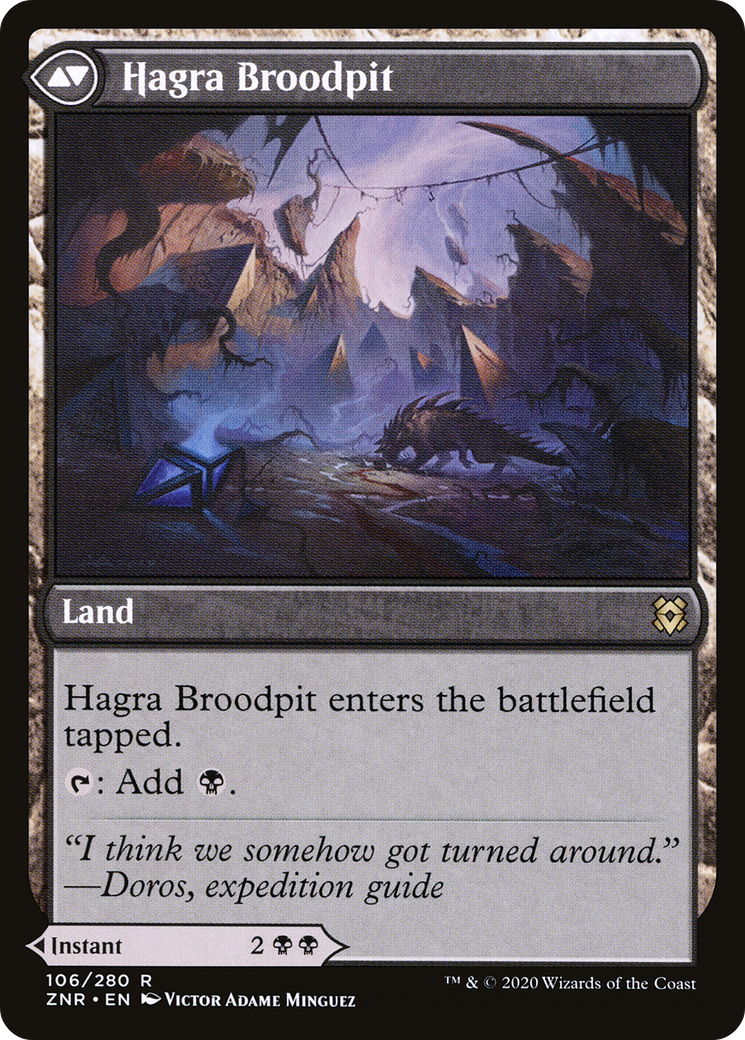 Hagra Mauling // Hagra Broodpit [Secret Lair: From Cute to Brute] | Jomio and Rueliete's Cards and Comics