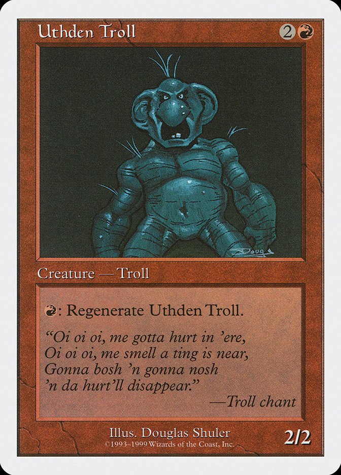 Uthden Troll [Battle Royale] | Jomio and Rueliete's Cards and Comics