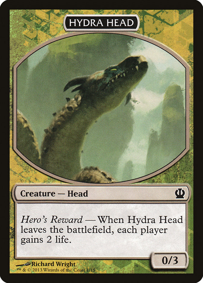 Hydra Head Token [Theros Face the Hydra] | Jomio and Rueliete's Cards and Comics
