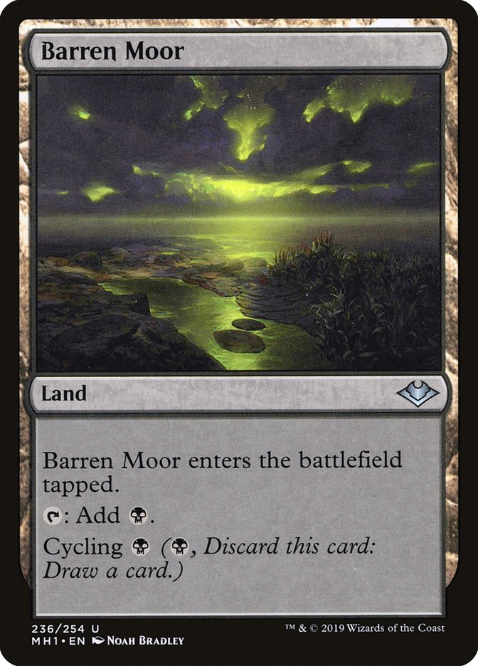 Barren Moor [Modern Horizons] | Jomio and Rueliete's Cards and Comics
