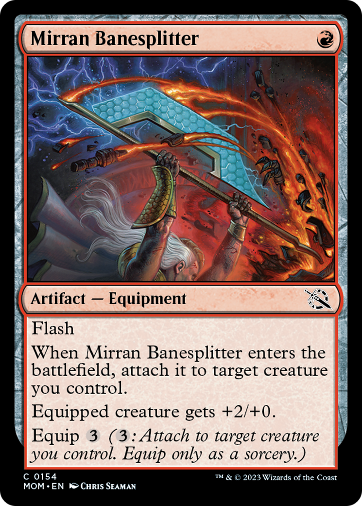 Mirran Banesplitter [March of the Machine] | Jomio and Rueliete's Cards and Comics