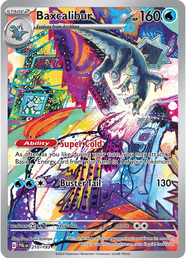 Baxcalibur (210/193) [Scarlet & Violet: Paldea Evolved] | Jomio and Rueliete's Cards and Comics