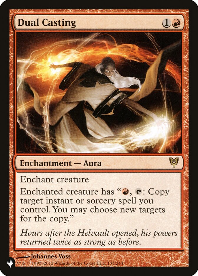 Dual Casting [The List] | Jomio and Rueliete's Cards and Comics