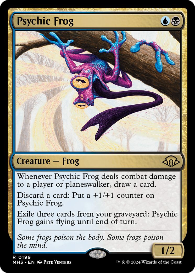 Psychic Frog [Modern Horizons 3] | Jomio and Rueliete's Cards and Comics