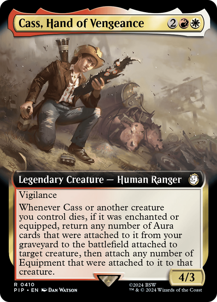 Cass, Hand of Vengeance (Extended Art) [Fallout] | Jomio and Rueliete's Cards and Comics