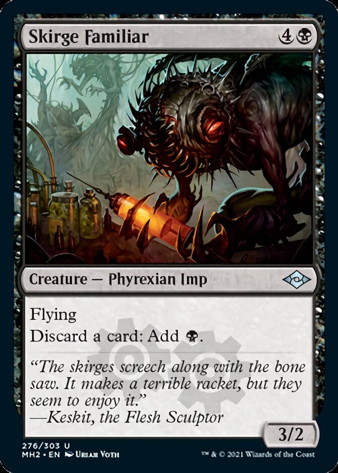Skirge Familiar (Foil Etched) [Modern Horizons 2] | Jomio and Rueliete's Cards and Comics