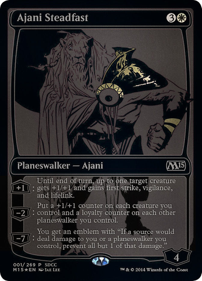 Ajani Steadfast [San Diego Comic-Con 2014] | Jomio and Rueliete's Cards and Comics