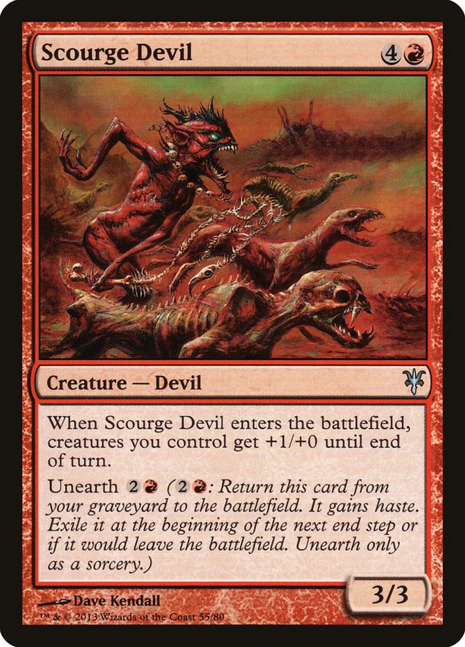 Scourge Devil [Duel Decks: Sorin vs. Tibalt] | Jomio and Rueliete's Cards and Comics