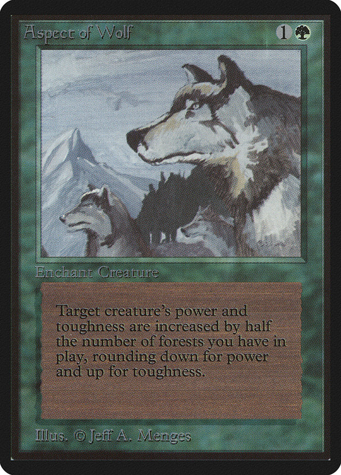 Aspect of Wolf [Beta Edition] | Jomio and Rueliete's Cards and Comics