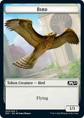 Bird // Demon Double-Sided Token [Core Set 2021 Tokens] | Jomio and Rueliete's Cards and Comics