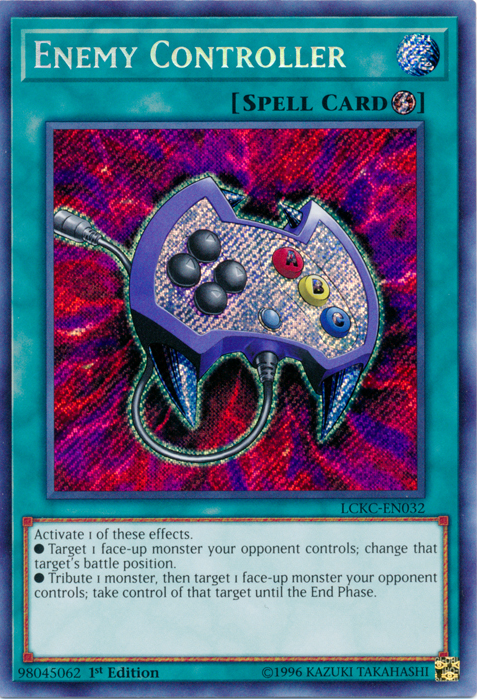 Enemy Controller [LCKC-EN032] Secret Rare | Jomio and Rueliete's Cards and Comics