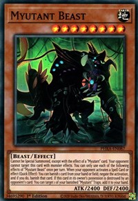 Myutant Beast [PHRA-EN087] Super Rare | Jomio and Rueliete's Cards and Comics