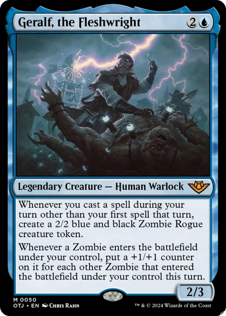 Geralf, the Fleshwright [Outlaws of Thunder Junction] | Jomio and Rueliete's Cards and Comics