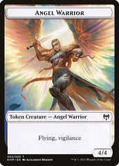 Treasure // Angel Warrior Double-Sided Token [Kaldheim Tokens] | Jomio and Rueliete's Cards and Comics