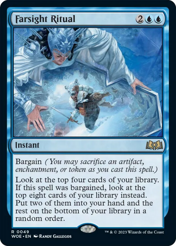 Farsight Ritual [Wilds of Eldraine] | Jomio and Rueliete's Cards and Comics