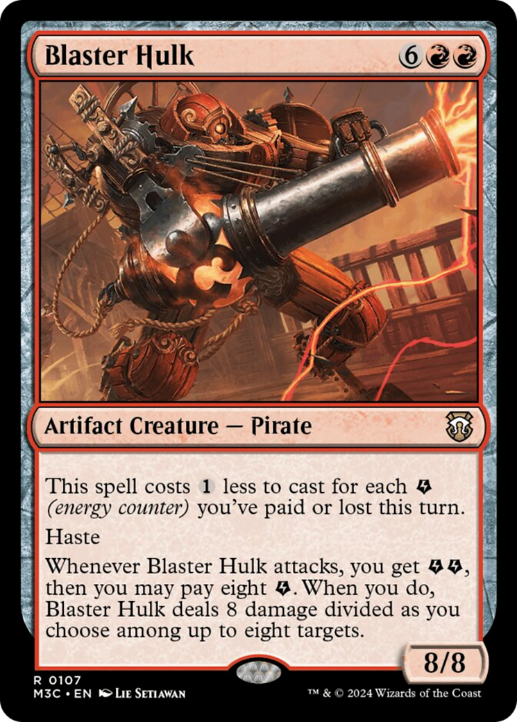 Blaster Hulk [Modern Horizons 3 Commander] | Jomio and Rueliete's Cards and Comics