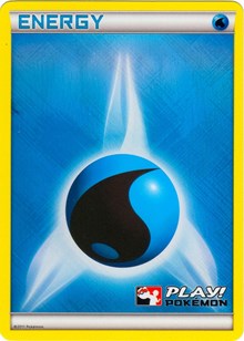 Water Energy (2011 Play Pokemon Promo) [League & Championship Cards] | Jomio and Rueliete's Cards and Comics