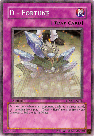 D - Fortune [LODT-EN066] Common | Jomio and Rueliete's Cards and Comics