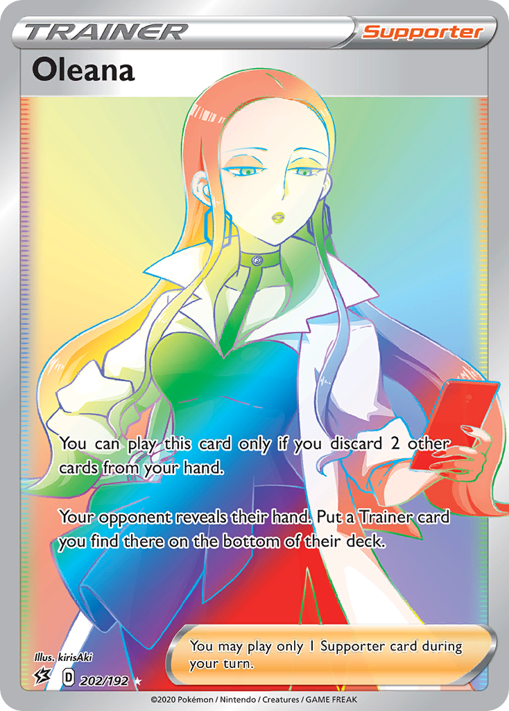 Oleana (202/192) [Sword & Shield: Rebel Clash] | Jomio and Rueliete's Cards and Comics