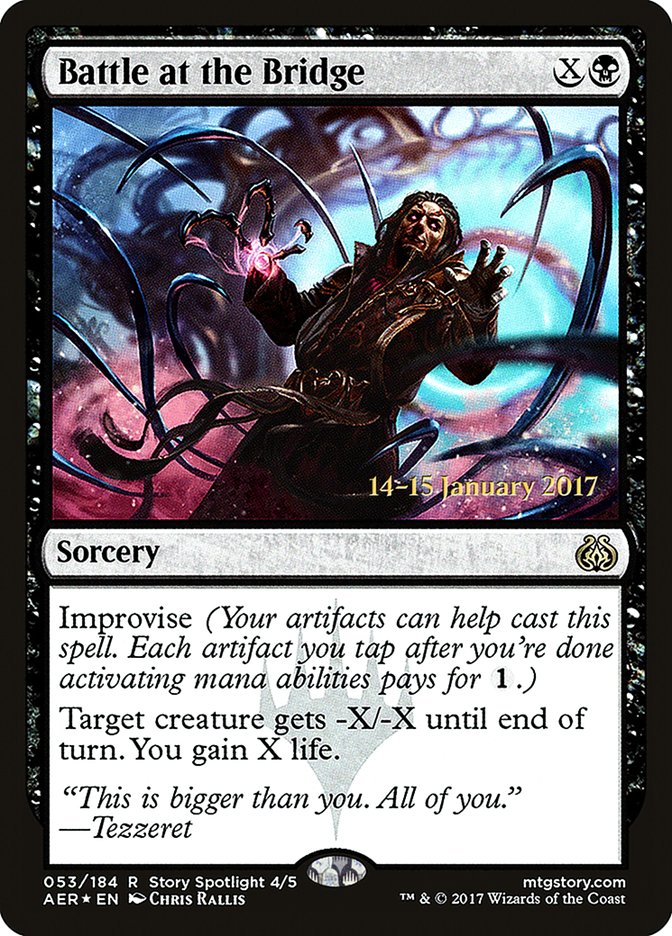 Battle at the Bridge [Aether Revolt Prerelease Promos] | Jomio and Rueliete's Cards and Comics