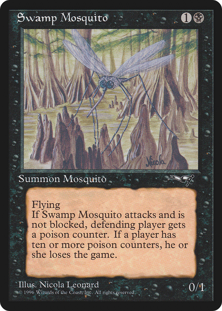 Swamp Mosquito (Facing Forward) [Alliances] | Jomio and Rueliete's Cards and Comics