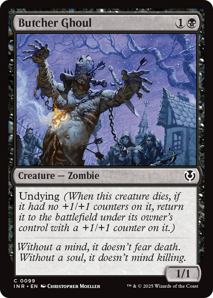 Butcher Ghoul [Innistrad Remastered] | Jomio and Rueliete's Cards and Comics