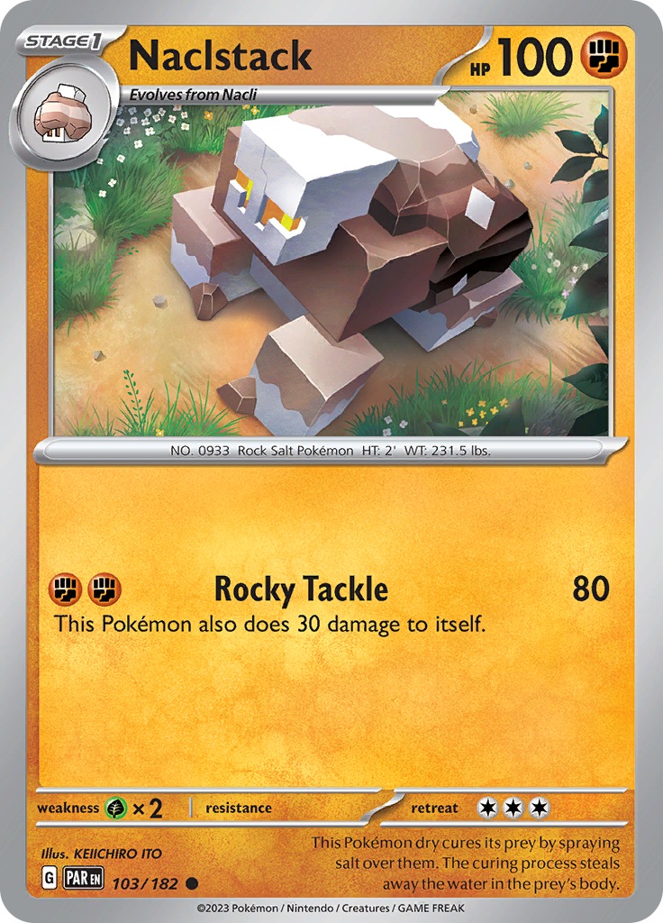 Naclstack (103/182) [Scarlet & Violet: Paradox Rift] | Jomio and Rueliete's Cards and Comics
