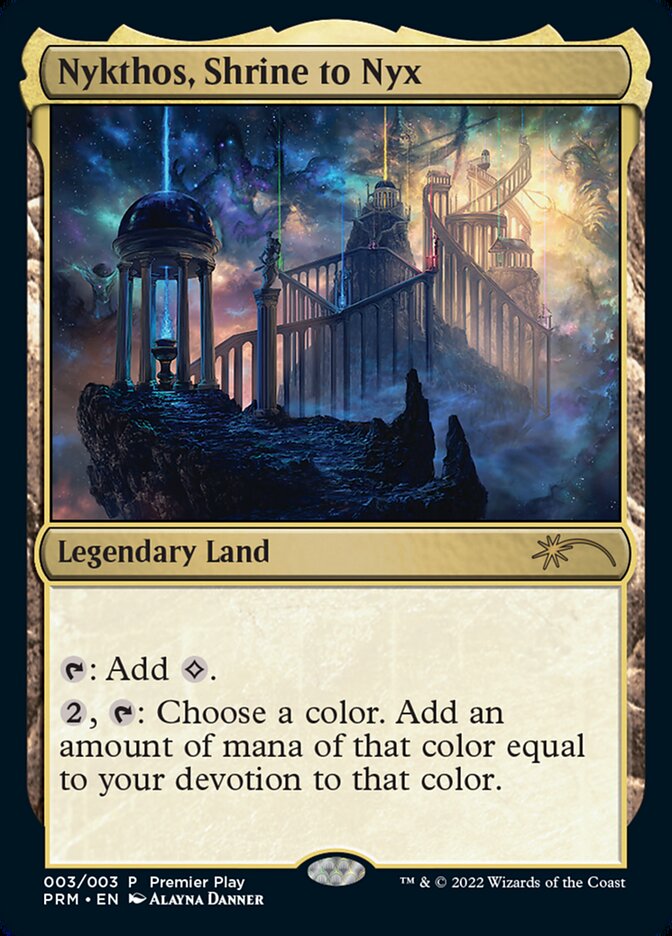 Nykthos, Shrine to Nyx [Pro Tour Promos] | Jomio and Rueliete's Cards and Comics