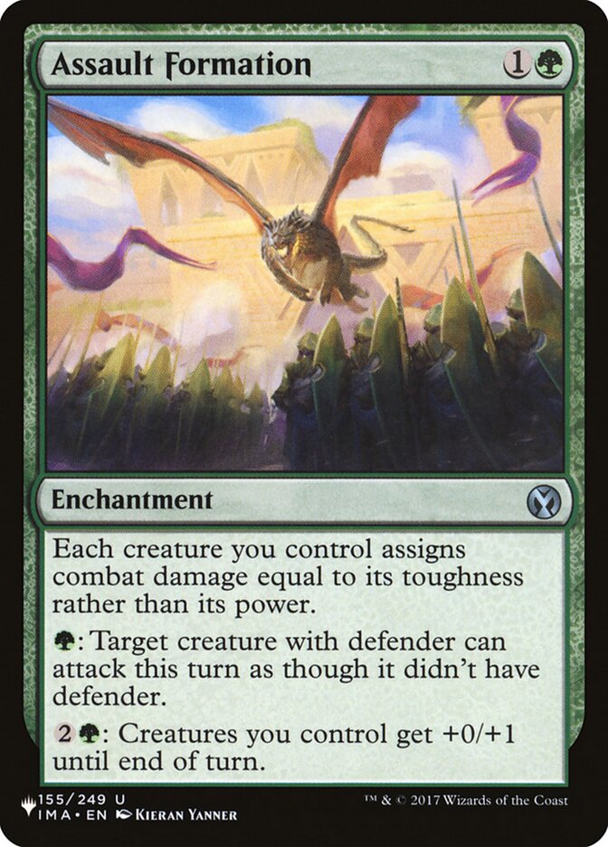 Assault Formation [The List] | Jomio and Rueliete's Cards and Comics