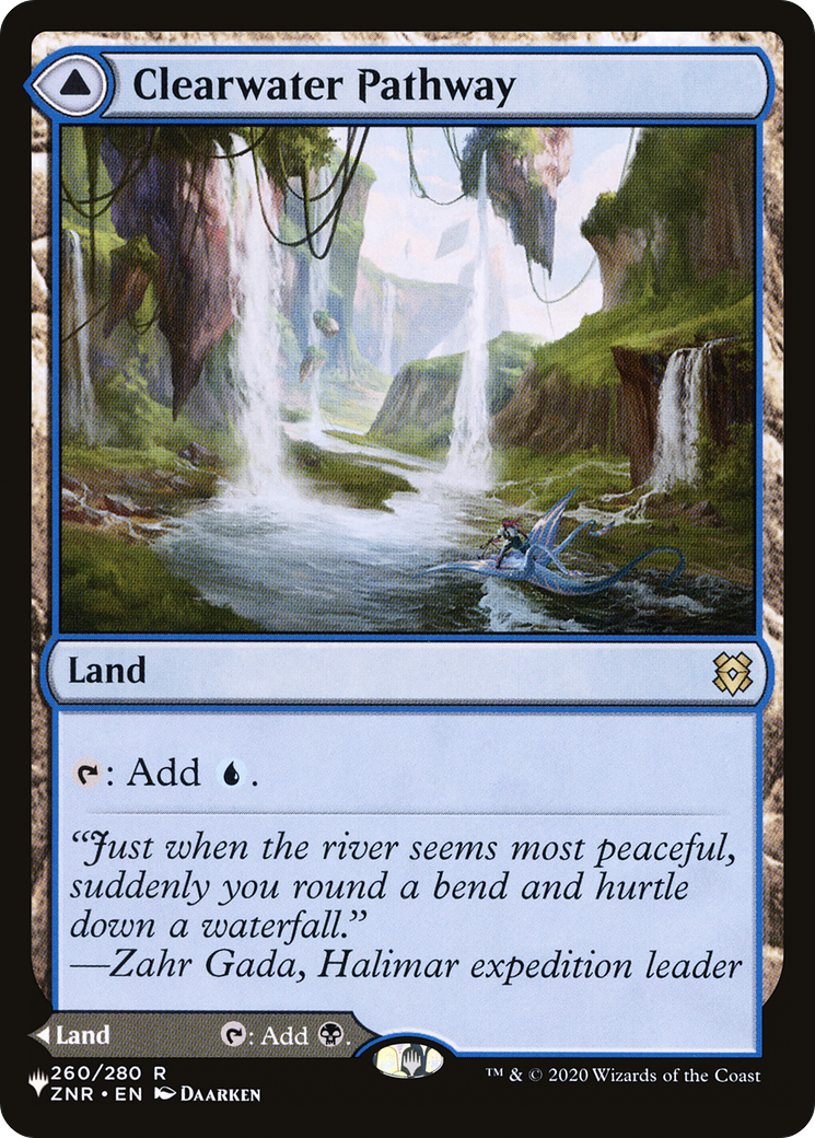 Clearwater Pathway // Murkwater Pathway [Secret Lair: From Cute to Brute] | Jomio and Rueliete's Cards and Comics