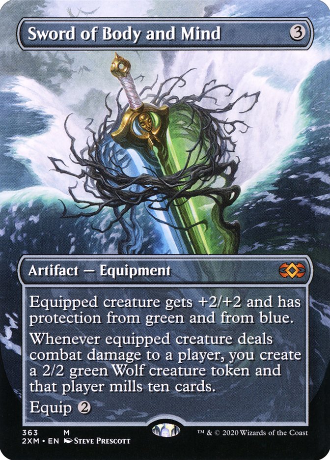Sword of Body and Mind (Toppers) [Double Masters] | Jomio and Rueliete's Cards and Comics
