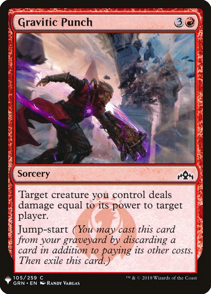 Gravitic Punch [Mystery Booster] | Jomio and Rueliete's Cards and Comics