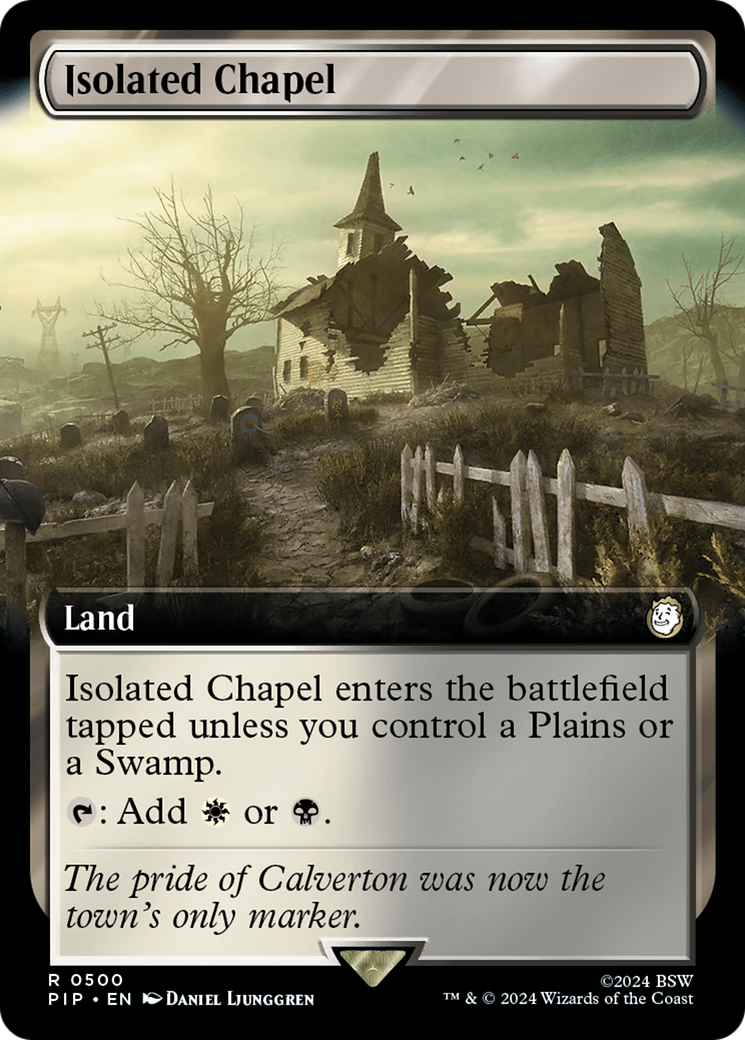 Isolated Chapel (Extended Art) [Fallout] | Jomio and Rueliete's Cards and Comics
