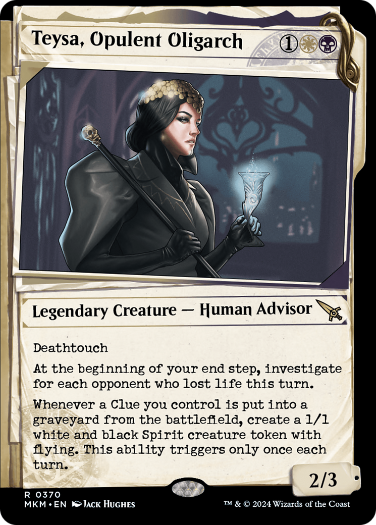 Teysa, Opulent Oligarch (Showcase) (0370) [Murders at Karlov Manor] | Jomio and Rueliete's Cards and Comics