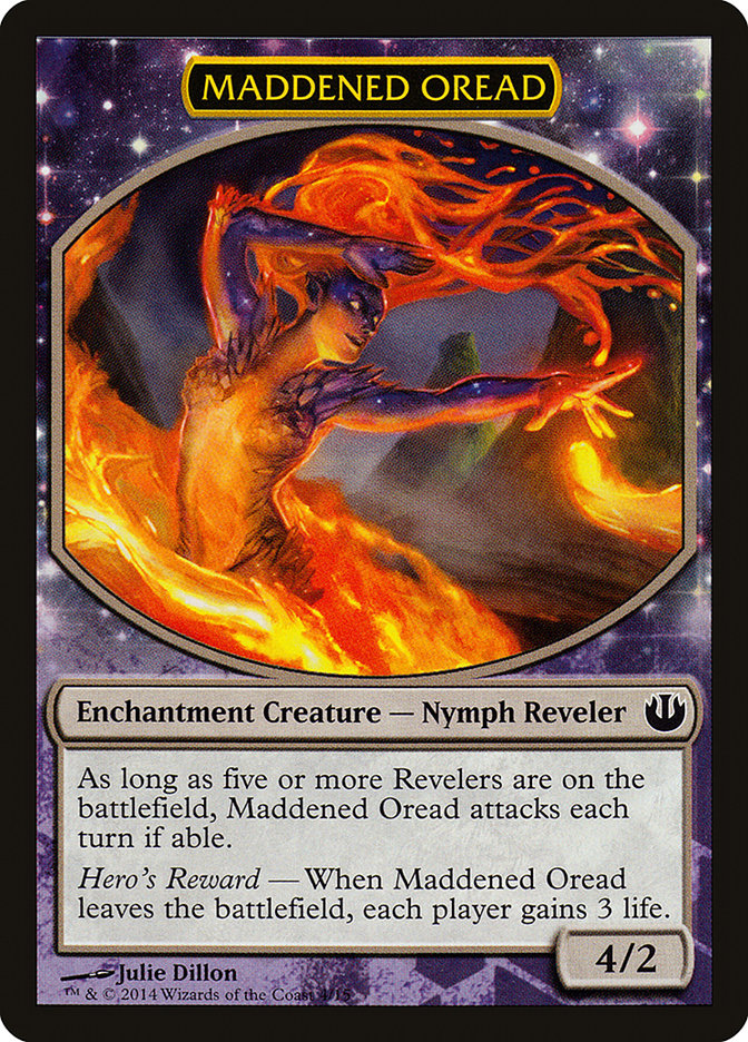 Maddened Oread [Journey into Nyx Defeat a God] | Jomio and Rueliete's Cards and Comics