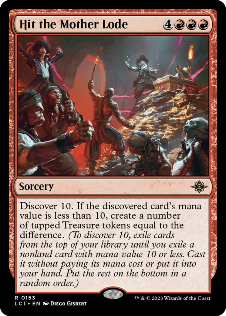 Hit the Mother Lode [The Lost Caverns of Ixalan] | Jomio and Rueliete's Cards and Comics
