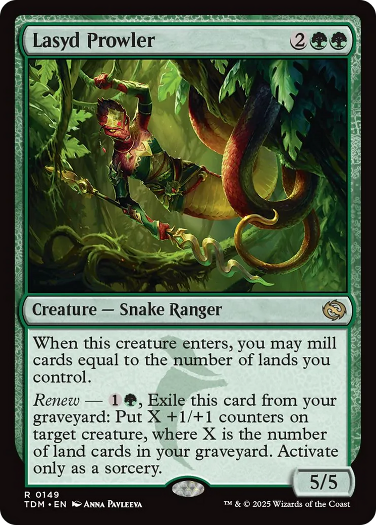 Lasyd Prowler [Tarkir: Dragonstorm] | Jomio and Rueliete's Cards and Comics