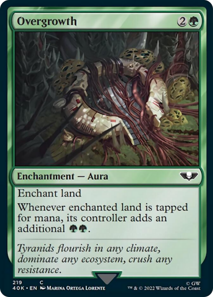 Overgrowth [Warhammer 40,000] | Jomio and Rueliete's Cards and Comics