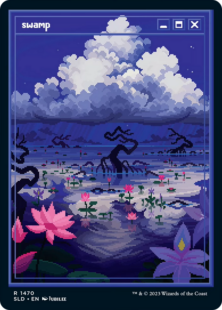 Swamp (1470) [Secret Lair Drop Series] | Jomio and Rueliete's Cards and Comics