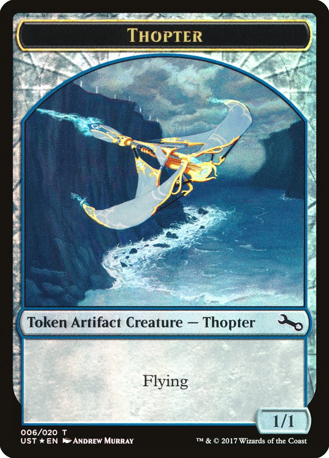 Thopter // Thopter Double-Sided Token [Unstable Tokens] | Jomio and Rueliete's Cards and Comics