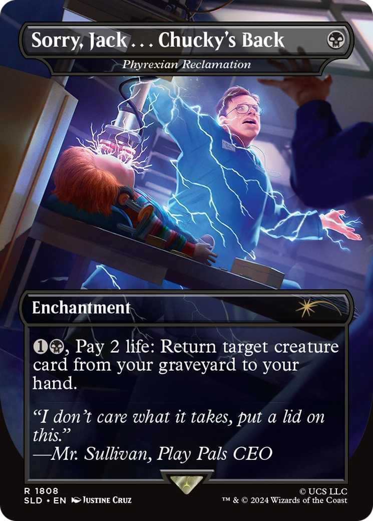 Sorry, Jack . . . Chucky's Back - Phyrexian Reclamation [Secret Lair Drop Series] | Jomio and Rueliete's Cards and Comics