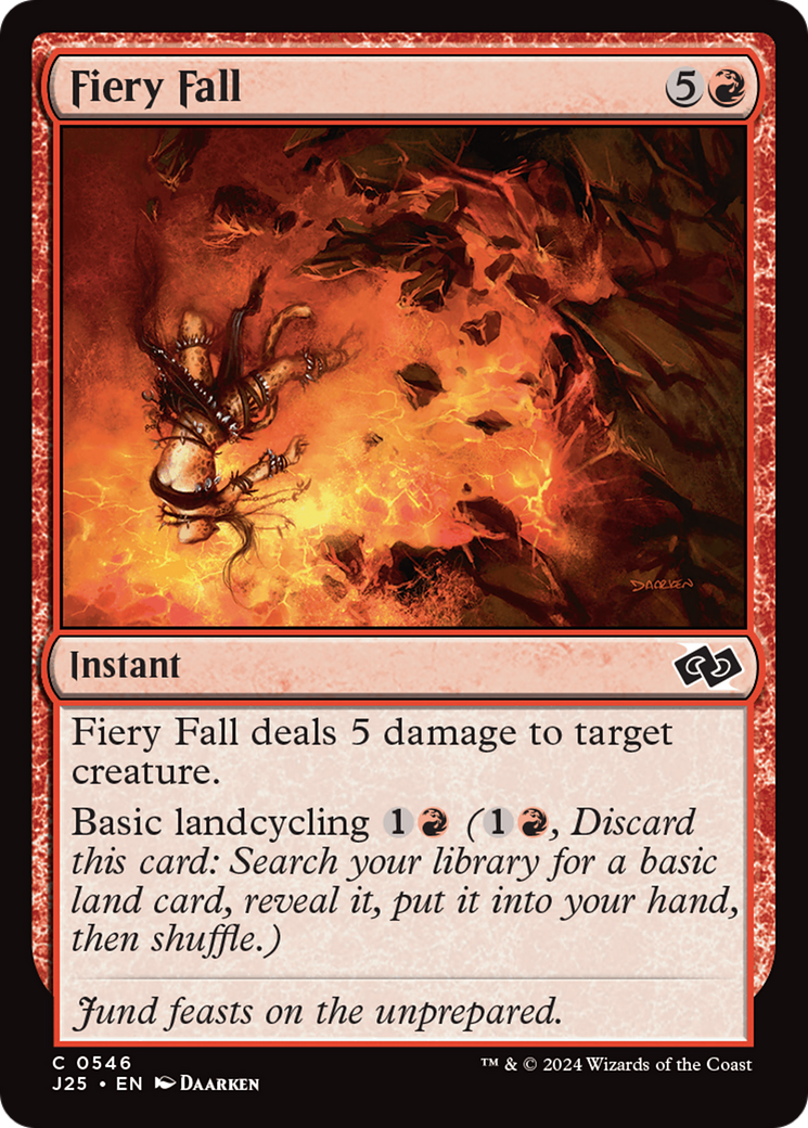 Fiery Fall [Foundations Jumpstart] | Jomio and Rueliete's Cards and Comics
