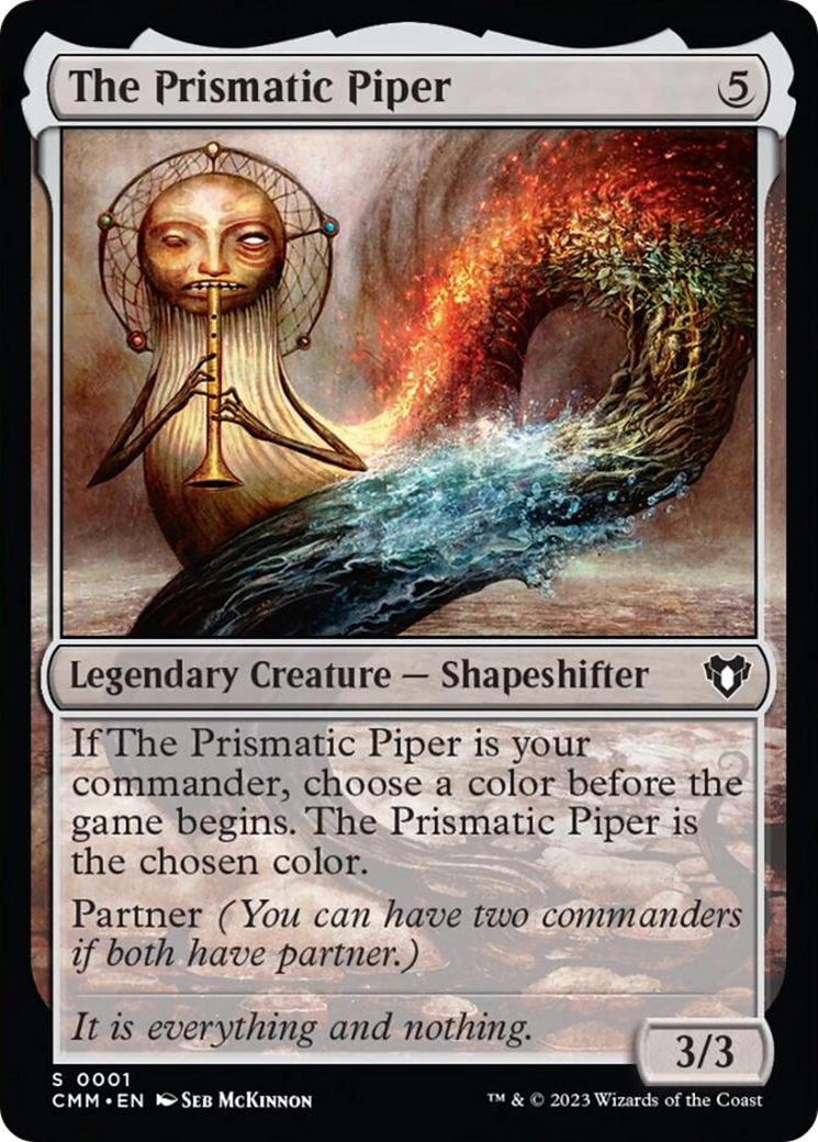 The Prismatic Piper [Commander Masters] | Jomio and Rueliete's Cards and Comics