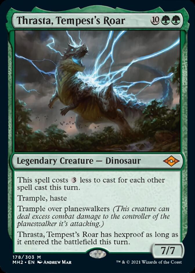 Thrasta, Tempest's Roar [Modern Horizons 2] | Jomio and Rueliete's Cards and Comics