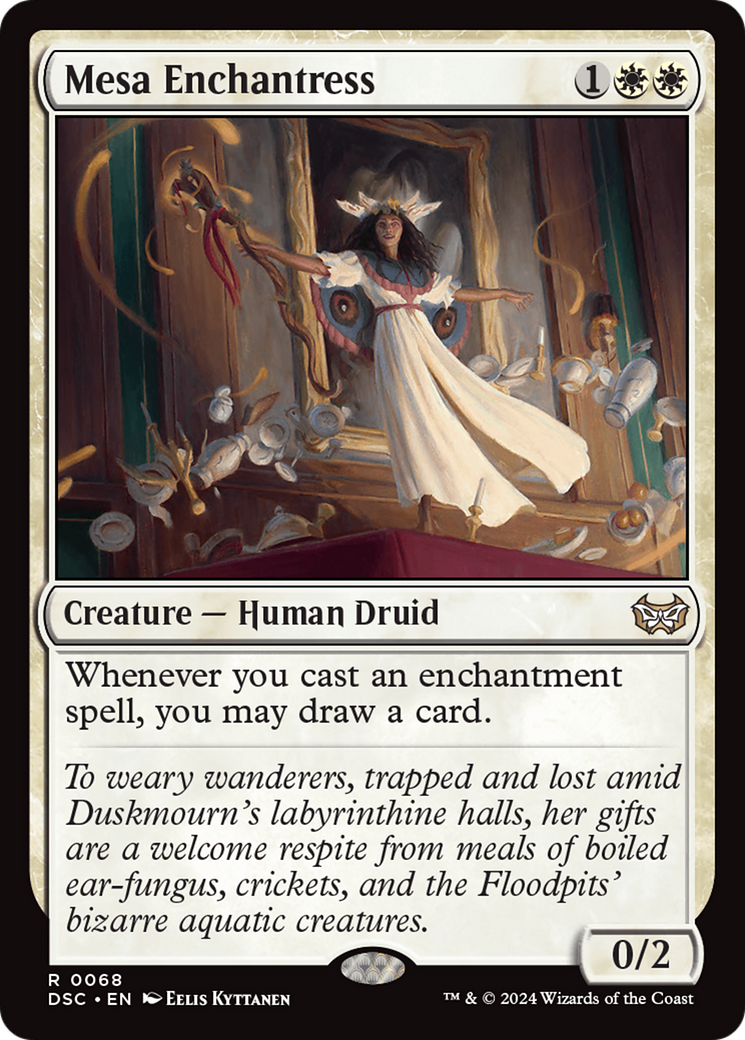 Mesa Enchantress [Duskmourn: House of Horror Commander] | Jomio and Rueliete's Cards and Comics