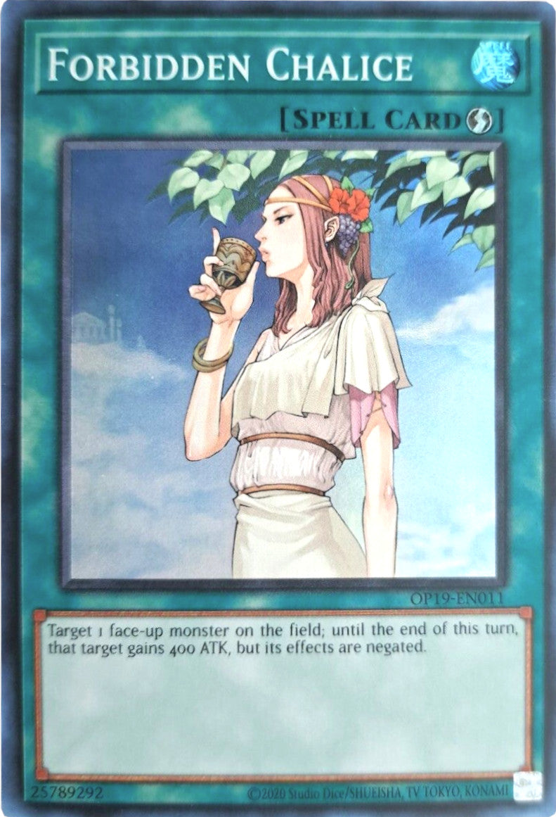 Forbidden Chalice [OP19-EN011] Super Rare | Jomio and Rueliete's Cards and Comics