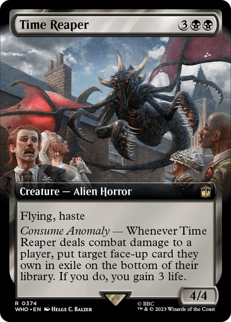 Time Reaper (Extended Art) [Doctor Who] | Jomio and Rueliete's Cards and Comics