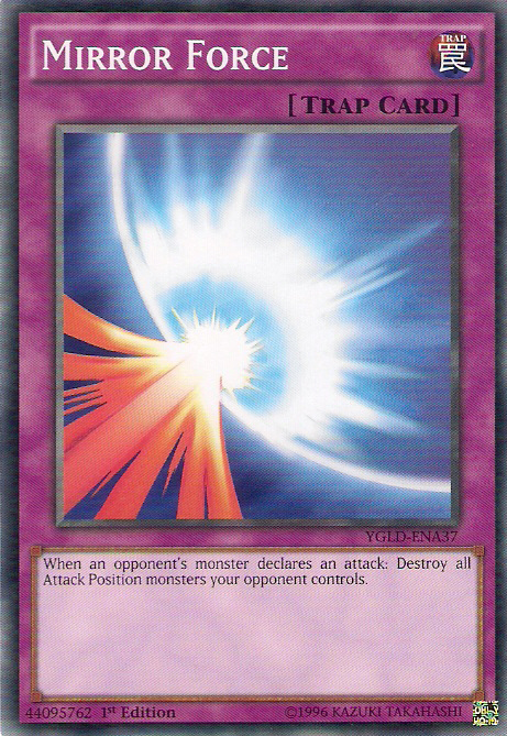 Mirror Force [YGLD-ENA37] Common | Jomio and Rueliete's Cards and Comics