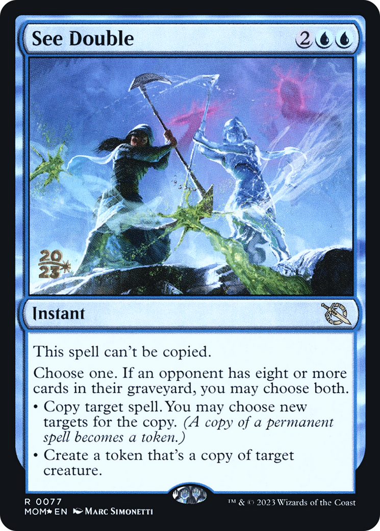 See Double [March of the Machine Prerelease Promos] | Jomio and Rueliete's Cards and Comics